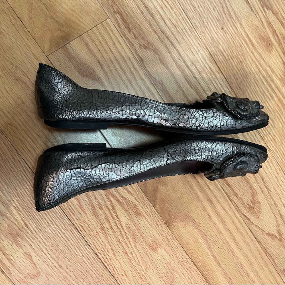 Anya Hindmarch Python Ballet Flats - Picture 7 of 11